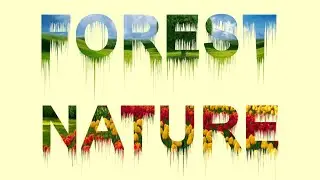 Wet paint effect on Text in CorelDRAW | Typography Effect | Coreldraw tutorial | Graphic design