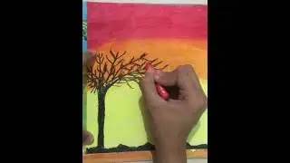 Oil pastel drawing ❤️#viral #ytshorts