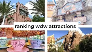 ranking all the wdw attractions