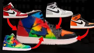 AMAZING!!!! Creating the Ultimate Jordan 1: Combining Pieces from the Most Iconic Editions