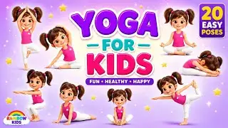 Yoga for Kids | Healthy, Happy & Fun Exercise|easy yoga poses for kids 
