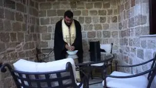 Hotel Ellique being blessed.