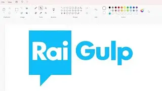 How to draw the Rai Gulp logo using MS Paint | How to draw on your computer