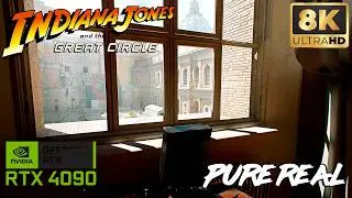 *8K* Indiana Jones and the Great Circle PURE REAL Reshade RTX 4090 Supreme Preset