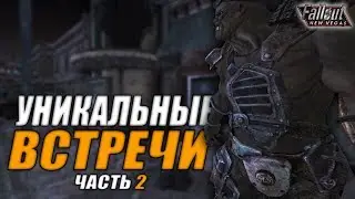 Fallout: New Vegas ⚡ | УНИКАЛЬНЫЕ ВСТРЕЧИ 👽 - УНИКАЛЬНЫЙ ГУЛЬ-СМОТРИТЕЛЬ 💀, ОГРОМНЫЙ СУКИНСЫН 💪