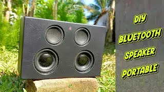 Membuat Speaker Bluetooth Portable Super Bass ‼️Simple