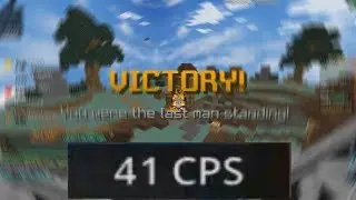 Autoclicking In Ranked Skywars....(Keyboard and Mouse sounds)
