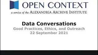 2021-09-22 ARF Brownbag - Data Conversations (Leigh Lieberman)