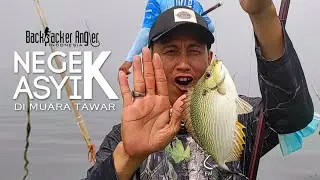 @backpackerangler6985 tips dan trick mancing enak di air laut dangkal