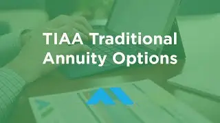 TIAA Traditional Annuity - Options for Retirement Withdrawals