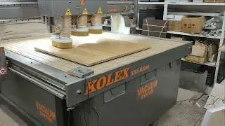 CNC Machine for woodworking with 3 spindles and automatic tool height measurement - Part 2