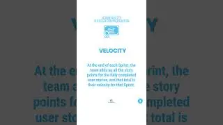 How is Velocity Calculated? #scrummaster #scrum #velocity