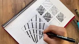 Zentagle Desen Çizimi