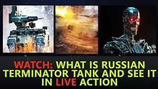 Exclusive: Drone Footage Of The Russian Terminator Tank | Action In Ukraine 