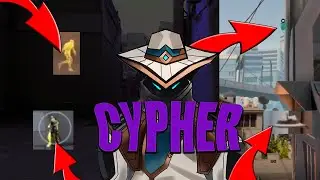 Cypher Shuts down Split (Ultimate B hold) - Valorant Gameplay