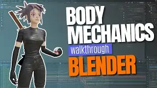 Realistic Body Mechanics in Blender: Full-Body Animation Tutorial