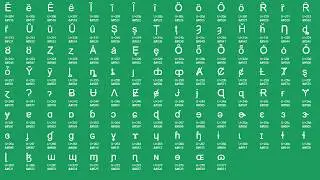 Символы юникода [Unicode characters]