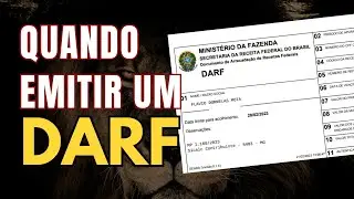 QUANDO e COMO devo gerar uma DARF para operações na BOLSA DE VALORES