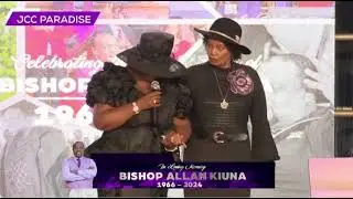 The final Salute for Bishop Allan Kiuna