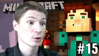 ГОЛОВОЛОМКИ С ЛАВОЙ. Эпизод 5. #15 МАЙНКРАФТ. СТОРИ МОД. Прохождение Minecraft Story Mode