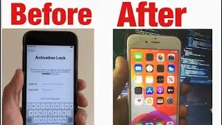 iPhone 6,6s, 5 5s 6plus 7 7plus iCloud id Remove With Network Free ( Windows 10 )