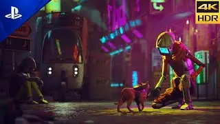 STRAY PS5 Gameplay 4K 60FPS