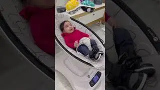 My cute baby is busy with having fun😂❤️ 