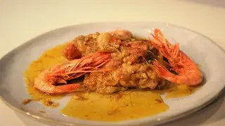 El millor mar i muntanya amb pollastre i gambes