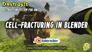 DestroyIt - Cell Fracturing in Blender