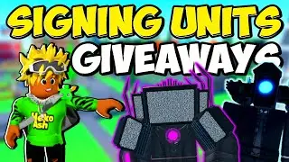 🔴 TDD X-MAS Event!🎁🎅 - Signing YOUR Units! Giveaways AND Trading! (Toilet Tower Defense)