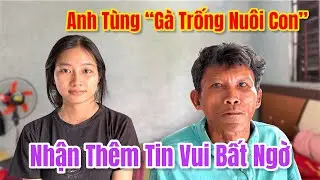 Visiting Anh Tung and Baby Mi, he suddenly announced this good news.