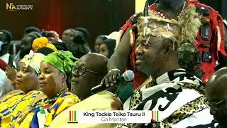 The Ga Mantse, Nii Tackie Teiko Tsuru II speaking at Africa Cinema Summit had this to say...