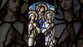 Animated Stained Glass ✝️ Christian Art + Hymm