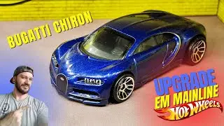 Super Carro no Upgrade de Mainline - BUGATTI CHIRON Hot Wheels