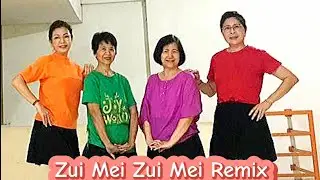 最美最美 Zui Mei Zui Mei Remix  - LINE DANCE - Beginner - HeruTian