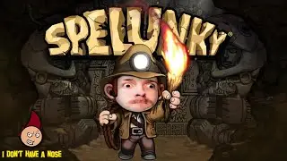 I'm Not Very Good At This Game | Spelunky HD Gameplay, PS4: i don't have a nose
