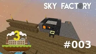 Minecraft FTB [Sky Factory 3] - #001 - Плавильня из Tinkers construct