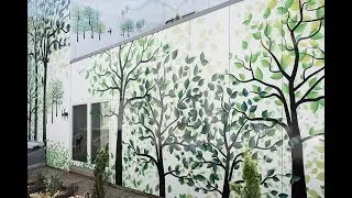 Fassadenfolierung: Privatklinik Bethanien