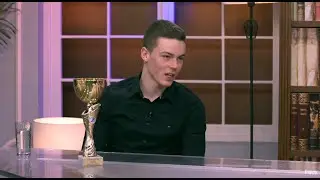 Matija Milenkovic - Mladi sampion u snoubordu - DJS - (TV Happy 18.02.2021)