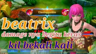 beatrix damage nya begitu keras | kil berkali kali | recording offline