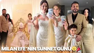 MILAN EFE'S CIRCUMCISION DAY 👶🎉 | FULL VLOG FROM HOME TO PARTY HALL WITH DILAN POLAT