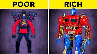 The Ultimate Robot Challenge 🦾🤖 We Made Skibidi Toilet Titans, Optimus Prime, Iron Man AND MORE!
