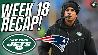 New York Jets vs New England Patriots RECAP & REACTION | Week 18 2023 | How It Impacts The NFL Draft