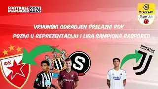 FM24 | Crvena Zvezda - Silovit start druge sezone SO2-EP2