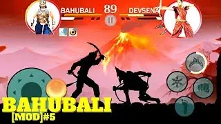 BAHUBALI vs DEVSENA | BAHUBALI MOD | SHADOW FIGHT 2