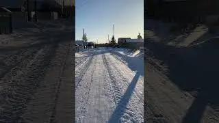 А у нас -33. Первые Уральские морозы