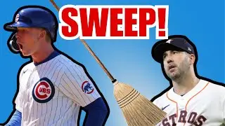 Pete Crow-Armstrong Helps Cubs Sweep the Astros