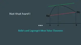 Rolle's and Lagrange's Mean Value Theorem