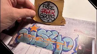 Pinta graffiti en trenes, furgonetas, muros con FREE PAPER SPOTS