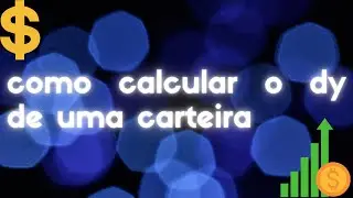 como calcular o dy de uma carteira